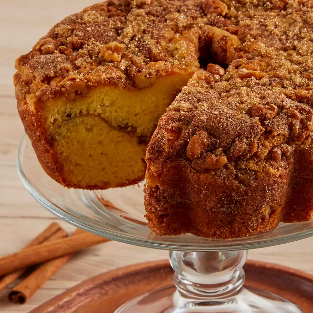 Image of Viennese Coffee Cake - Cinnamon and Walnuts