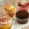 Zoomed in Image of 4pc Jumbo Cupcake Favorites