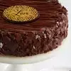 Zoomed in Image of Triple Chocolate Enrobed Brownie Cake