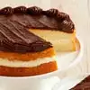 Zoomed in Image of Boston Cream Cake