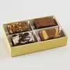 Zoomed in Image of 4pc Gourmet Brownie Sampler