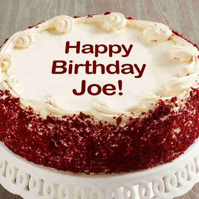 Image of Personalized 10-inch Red Velvet Cake