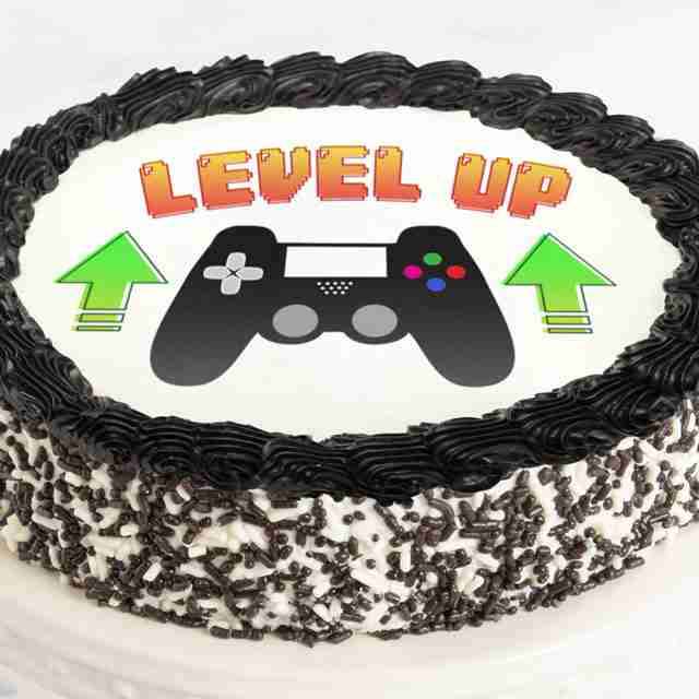 Image of Level Up Gamer Cake