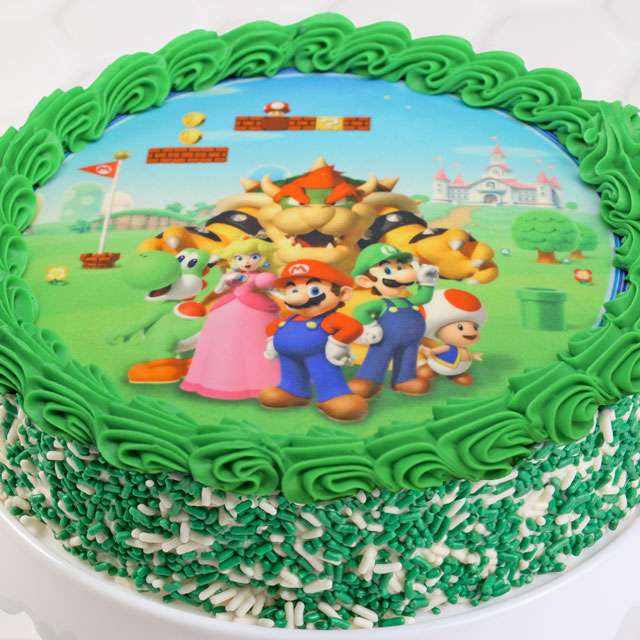 Image of Super Mario Cake