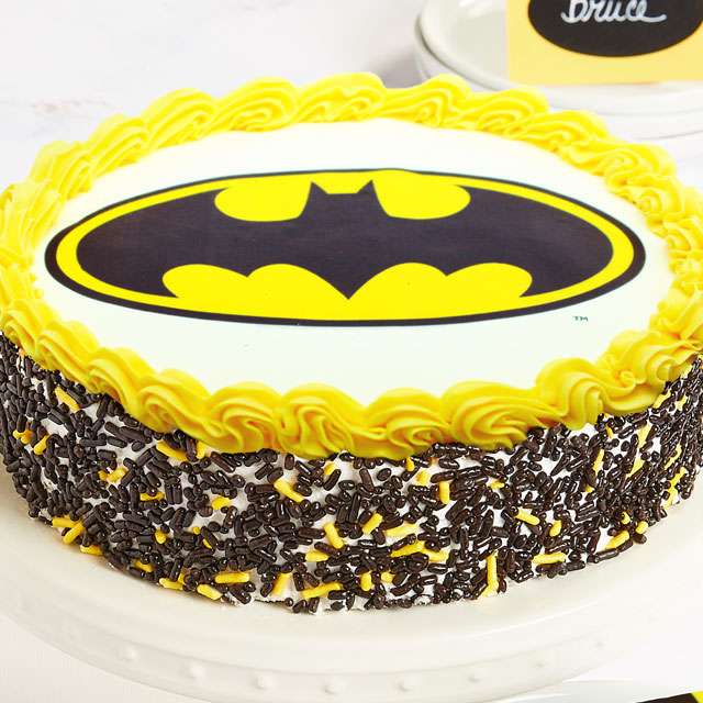 image of Batman Cake