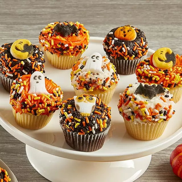 image of Mini Halloween Cupcakes