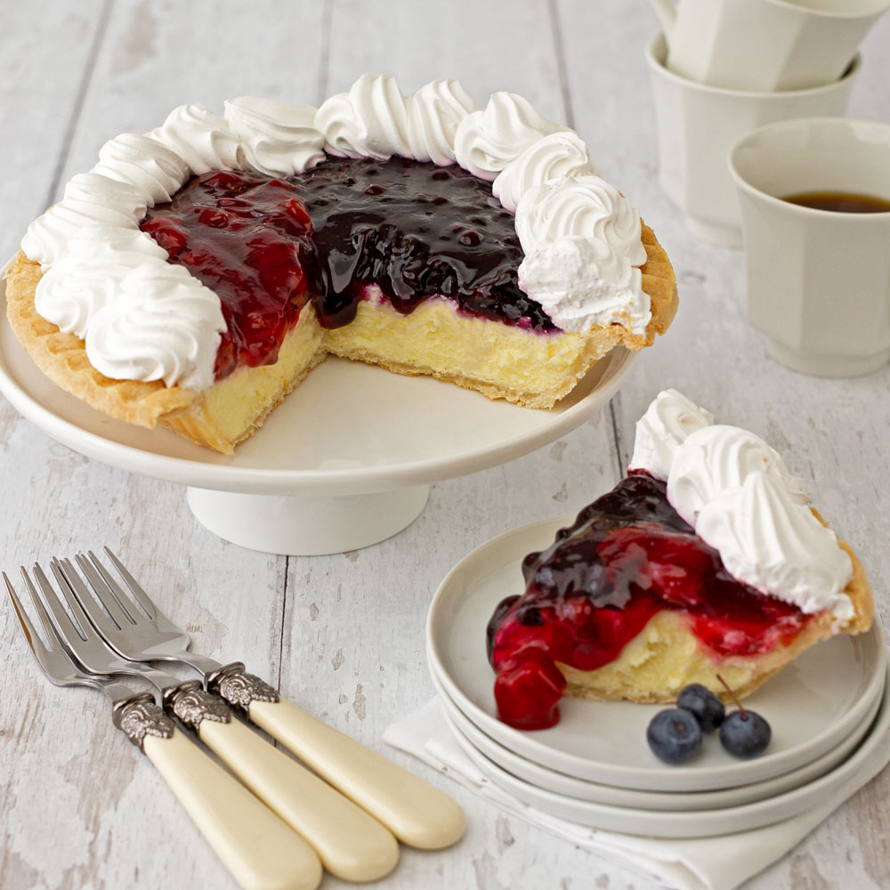  Berry Cheesecake Pie