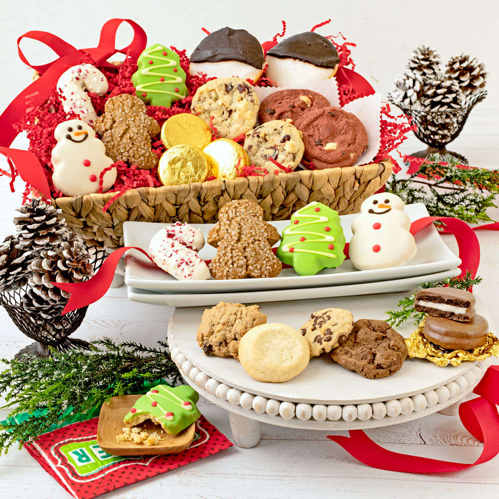  The Holiday Cookie Basket