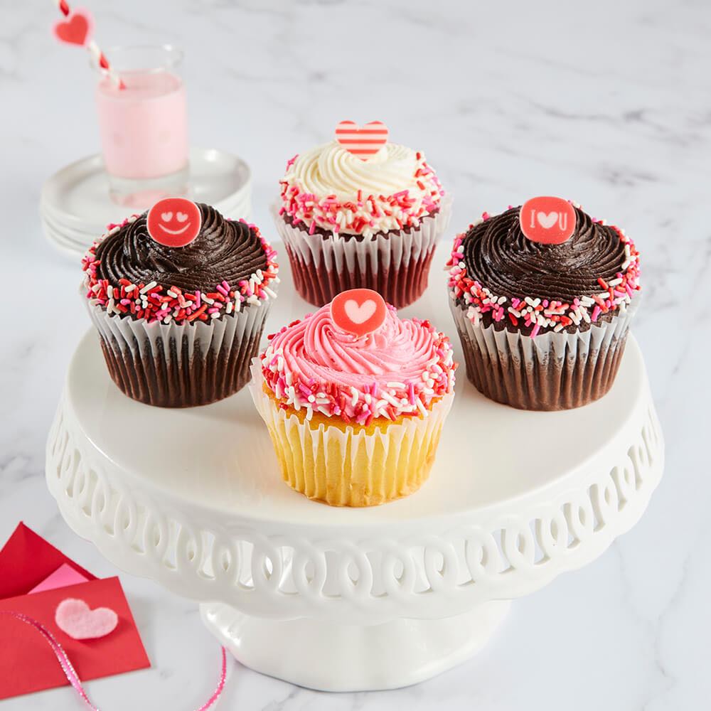  JUMBO Sweetheart Cupcakes