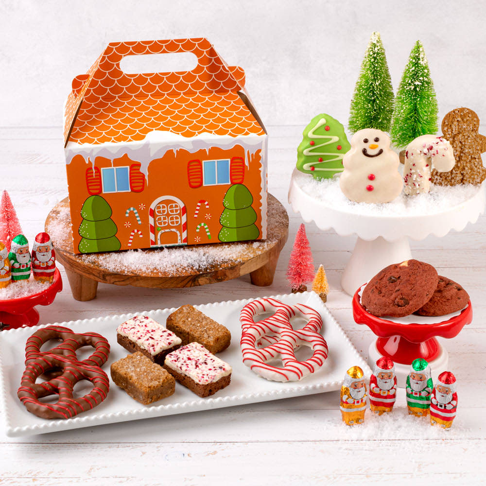  Gingerbread Snack Box