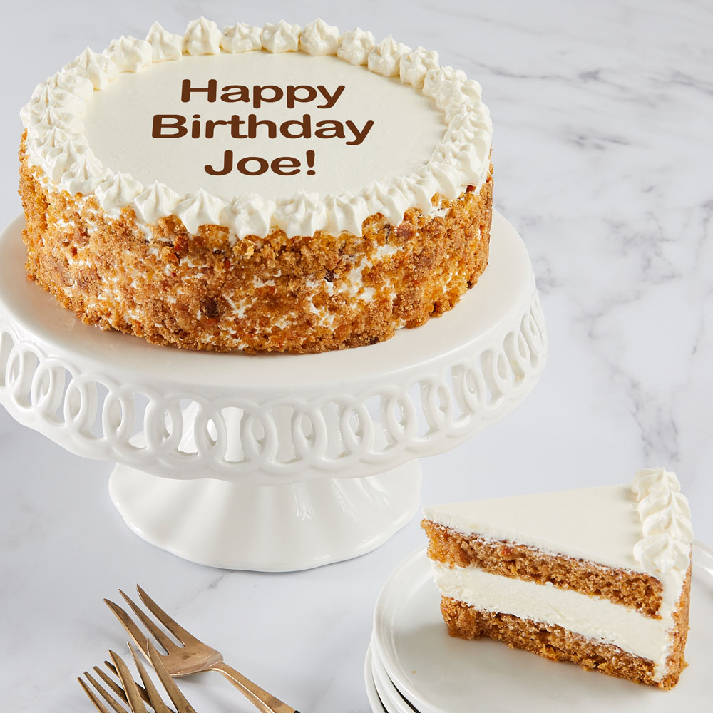  Personalized Carrot Cake