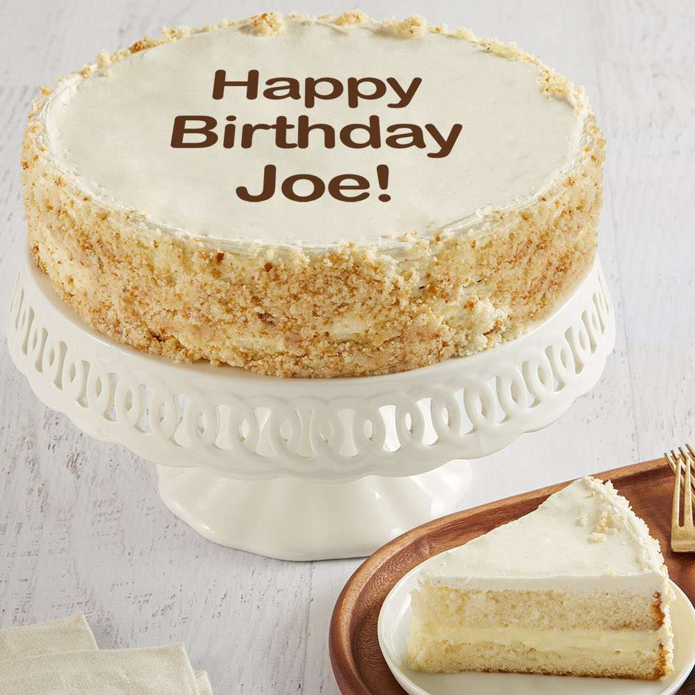 Image of Personalized 10-inch Vanilla Cake 