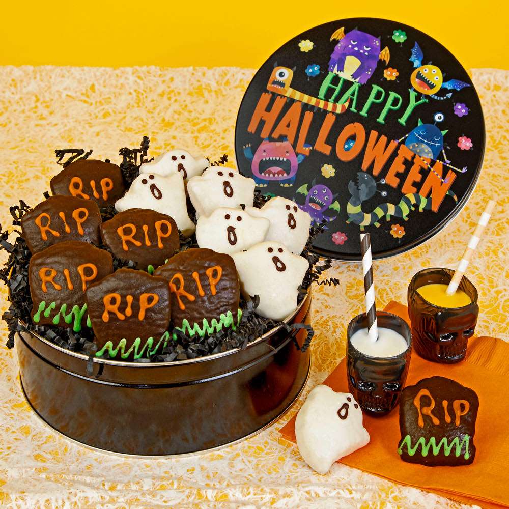 Image of Happy Halloween Cookie Tin