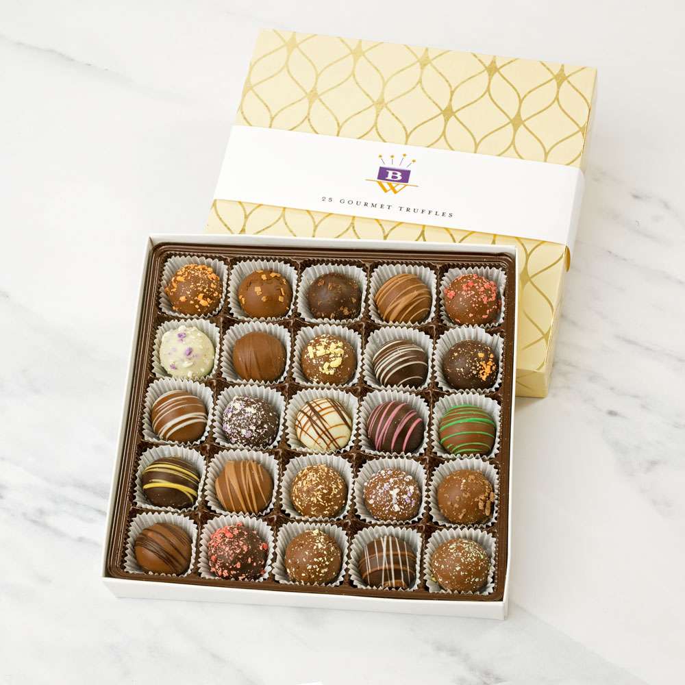 Image of Deluxe Chocolate Truffle Gift Box