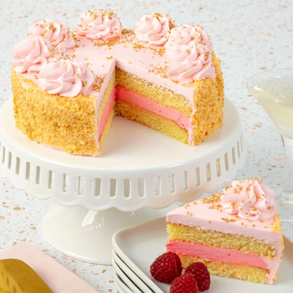 Image of Pink Champagne Cake