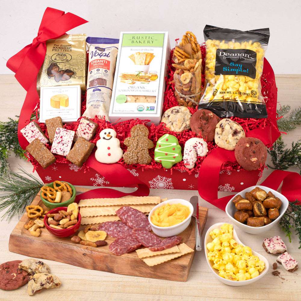 Image of Magnifique! Charcuterie Basket - Holiday