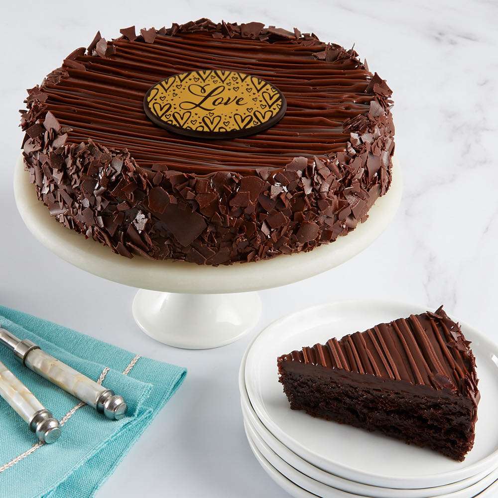 Image of Triple Chocolate Enrobed Brownie Cake