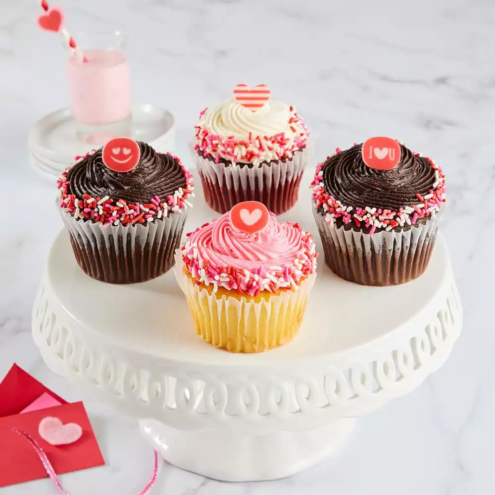 Image of JUMBO Sweetheart Cupcakes