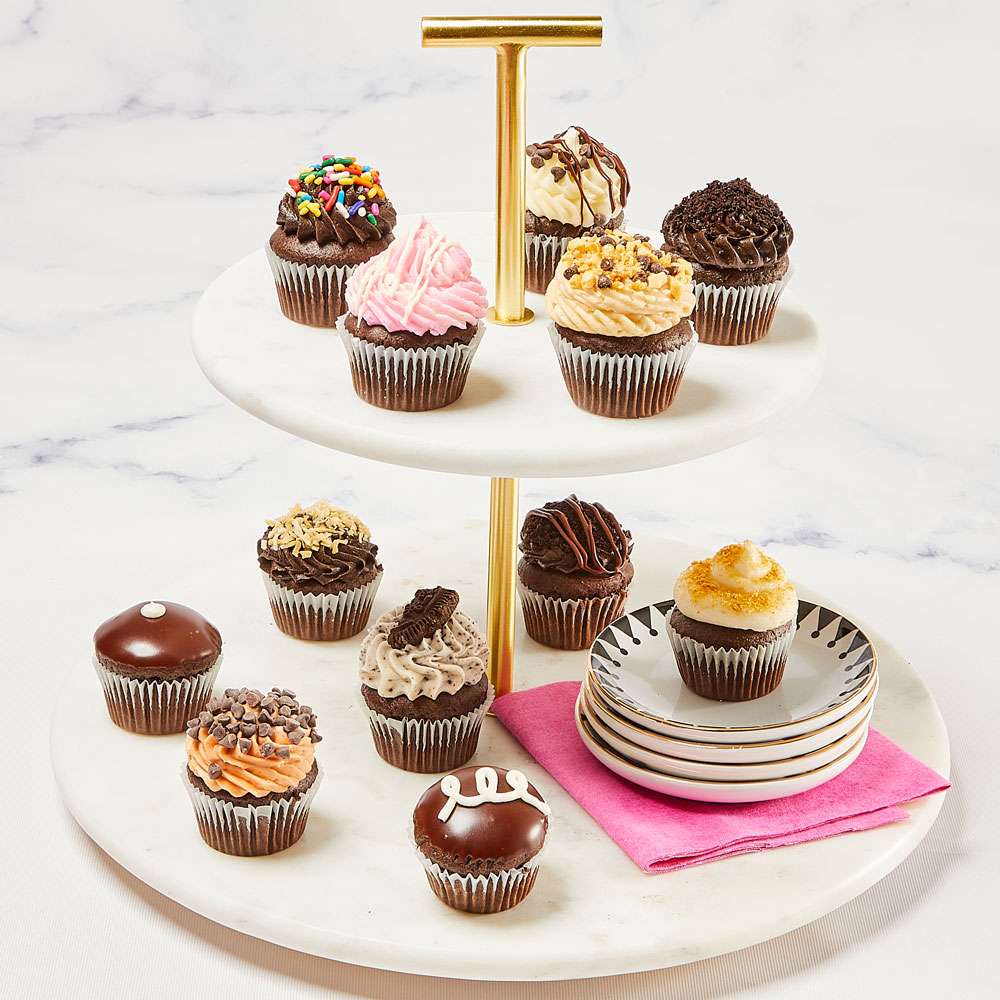 Image of Mini Chocolate Lovers Cupcakes