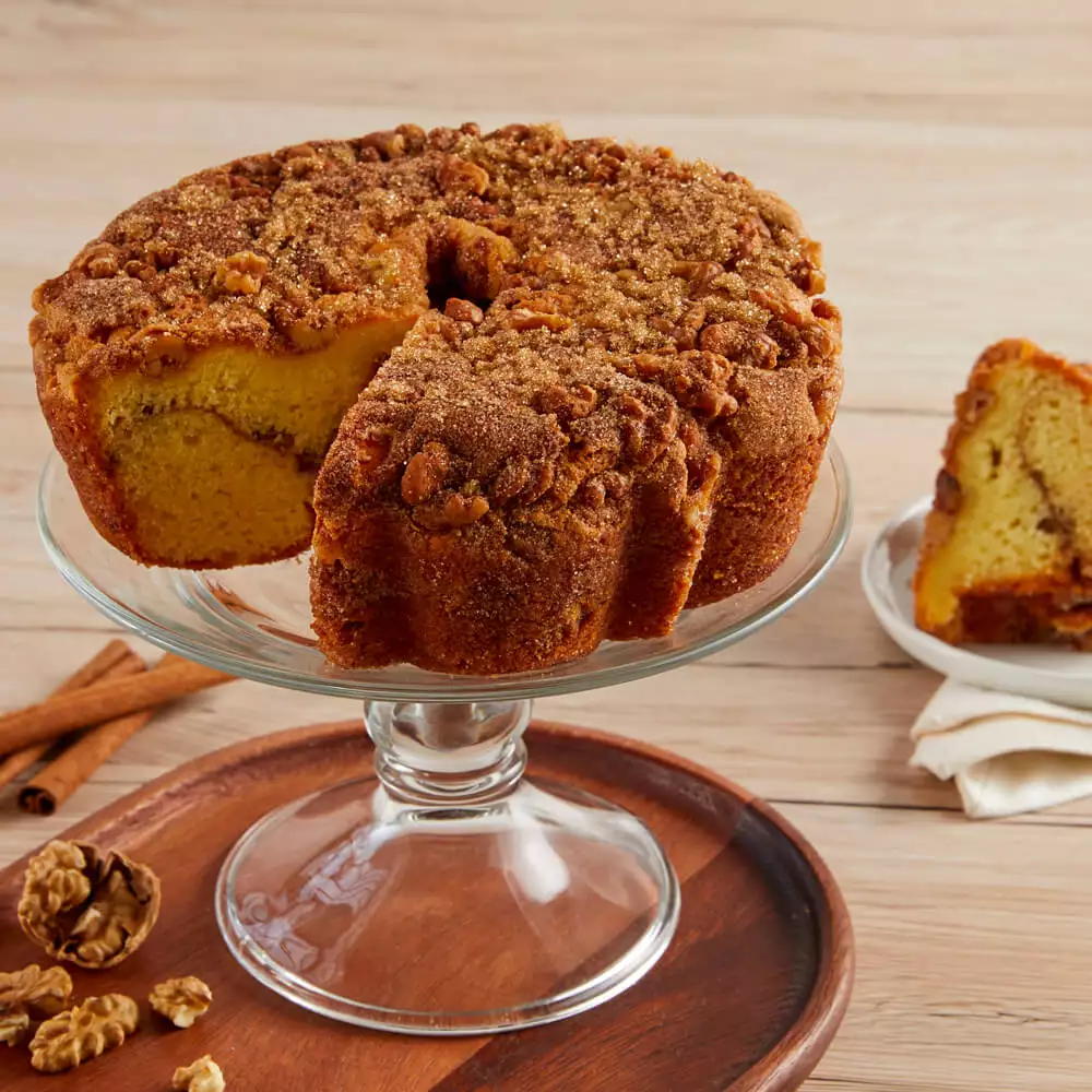 Image of Viennese Coffee Cake - Cinnamon and Walnuts