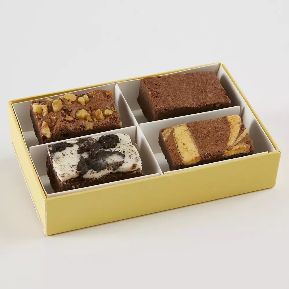 Image of 4pc Gourmet Brownie Sampler