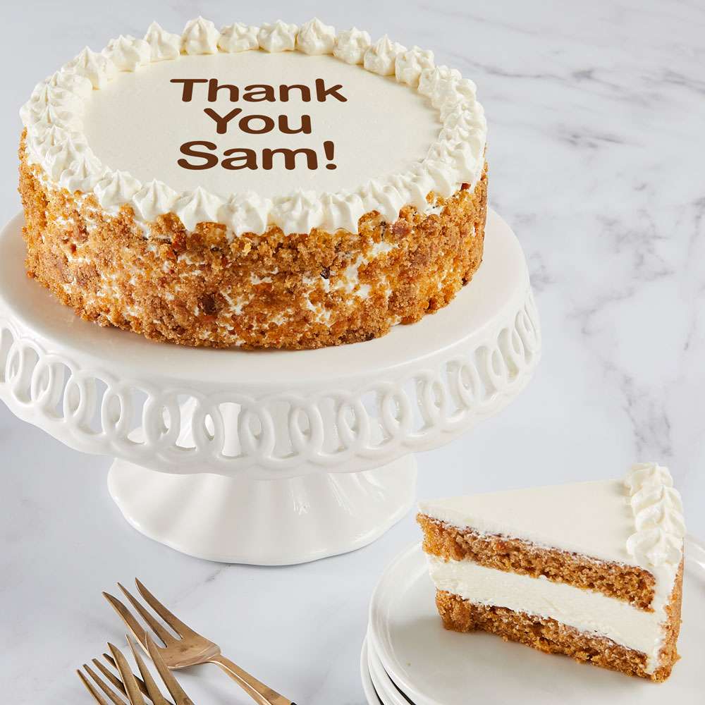 Image of Personalized Carrot Cake