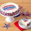 Wide View Image Happy Birthday America Cake