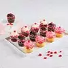 Wide View Image Mini Sweetheart Cupcakes